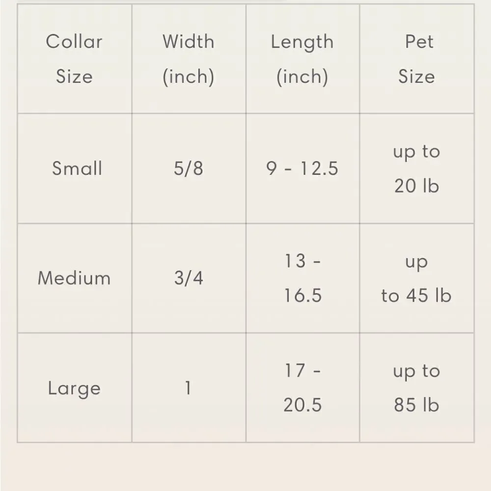 Blueberry Pet - Sherpa Fleece Padded Dog Collar - Medium